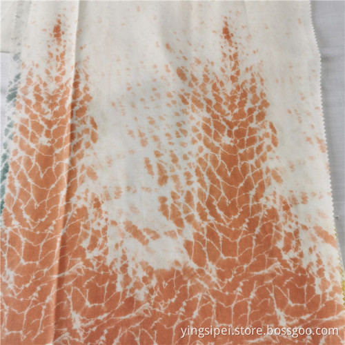 Stock LotViscose Floral Poplin Rayon Imprimé tissu